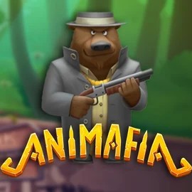 Animafia slot logo by Peter & Sons at Stonevegas Casino