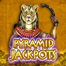 Pyramid Jackpots online game logo by King Show Games on stonevegass.it