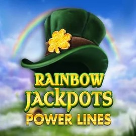 Rainbow Jackpots Power Lines online game logo by Red Tiger Gaming on stonevegass.it